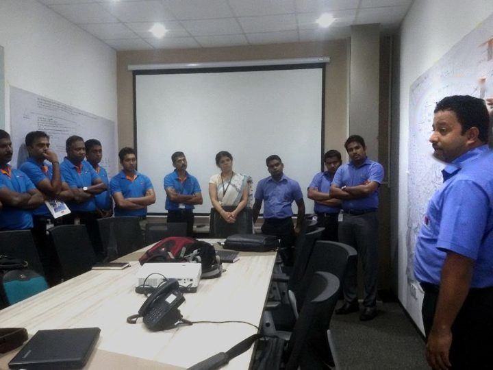 Improvement review with senior leaders