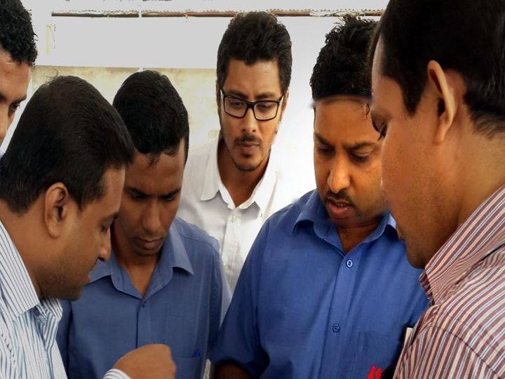 Floor problem solving, Bangladesh