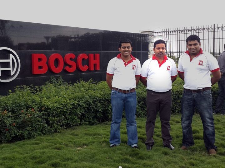 Study tour at Bosch, India